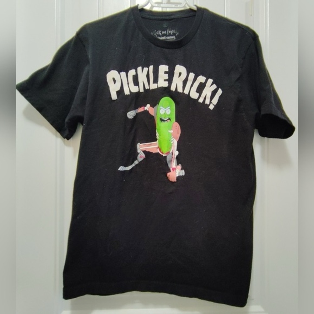 Rick And Morty Pickle Rick Adult Swim T Shirt Size Large